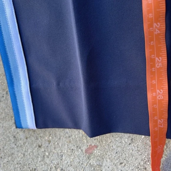 G/Fore Tux Straight Leg Trouser Stripe Pants 6 Blue GFore Women’s Golf Classy - Picture 5 of 7